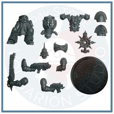 Legionaries: Kill Team Singles - ICON BEARER B - Chaos Space Marines - 40K