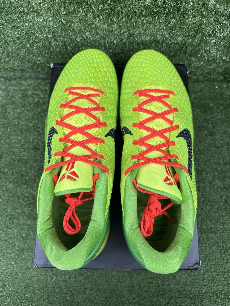 Size 14 - Nike Zoom Kobe 6 Protro Low Grinch 194500874268| eBay