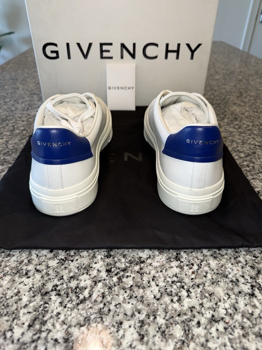 Men's Givenchy City Sport Sneakers - Size 46/13 - WHITE & BLUE