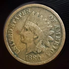 1880 Indian Head Cent Penny “Best Value On EBay” FAST SHIPPING #2718