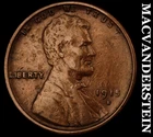 1915-S Lincoln Wheat Cent- Very Fine++ Semi Key Better Date No Reserve #J3435