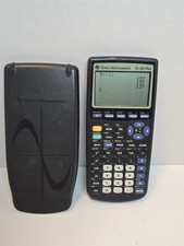 Texas Instruments TI-83 Plus Graphing Calculator With Cover Tested & Working