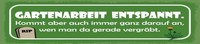 Blechschild 10X46 Cm Gartenarbeit Entspannt Deko Geschenk Schild