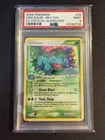 2006 POKEMON EX CRYSTAL GUARDIANS #28 VENUSAUR-REV.FOIL REVERSE STAMPED PSA 9