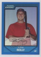 2007 Bowman Chrome Prospects Blue Refractor /150 Patrick Reilly #BC199 0ne3