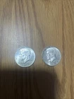 2 - 1964 Kennedy 1/2 Dollar 90% Silver