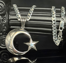 AY YILDIZ & 4,5mm Panzerkette 925er Silber TURKIYE Türk Vatan OSMANLI Ayyildiz