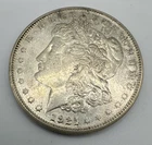 1921 Morgan Silver Dollar $1 – 90% Silver – Circulated – US Coin -C