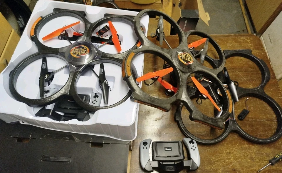 Amewi 25163 Drohne Quadrocopter X51 mit HD-Cam und FPV UFO 2.4GHz 6-Achs Gyro - Bild 3 von 4