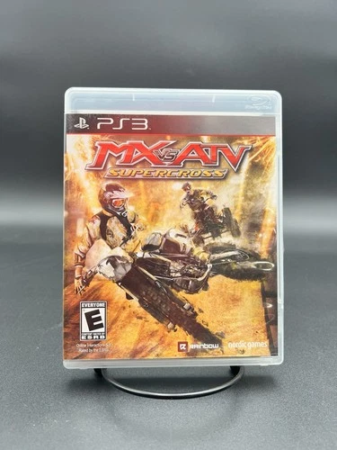MX vs ATV Supercross PS3 CIB Sony PlayStation 3 Complete Manual Rainbow Studios