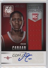 2013 Elite Rookie Essentials Materials Signatures /599 Isaiah Canaan Auto 05fy