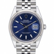 Rolex Datejust 36 126234 with 36mm Steel & White Gold case and Blue dial. Exc...