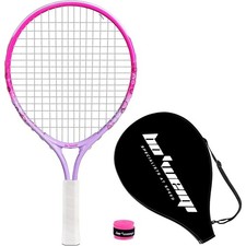 17"-25" Tennis Racket for Aged 2-12 Lightweight Youth Tennis Racquet for
