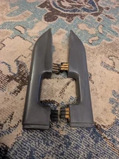 99 - 03 Ford F-150 Door Panel Arm Rest Armrest Handle Door Pull Pair Gray OEM 