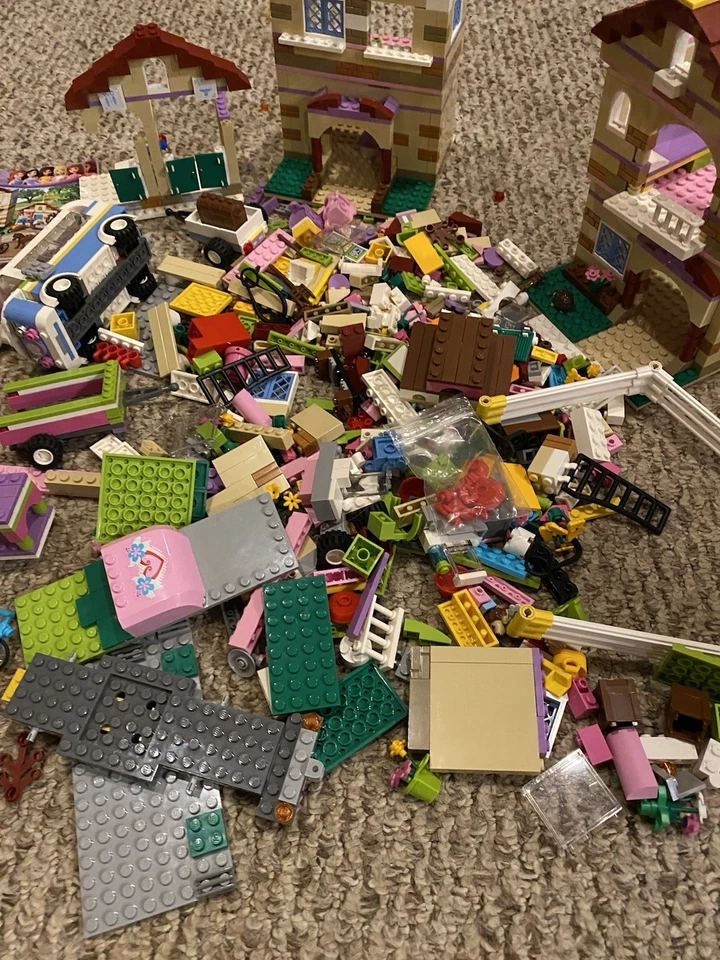 Friends Lego Set 3185 Casi Completo, Incluye 2 Manuales. Campamento de equitación de verano Foto 2 de 3