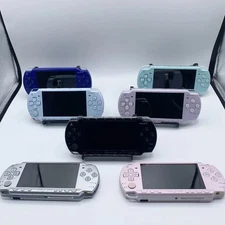 Sony PlayStation PSP 2000 Console with Charger Region Black/White/Pink 80-90%NEW