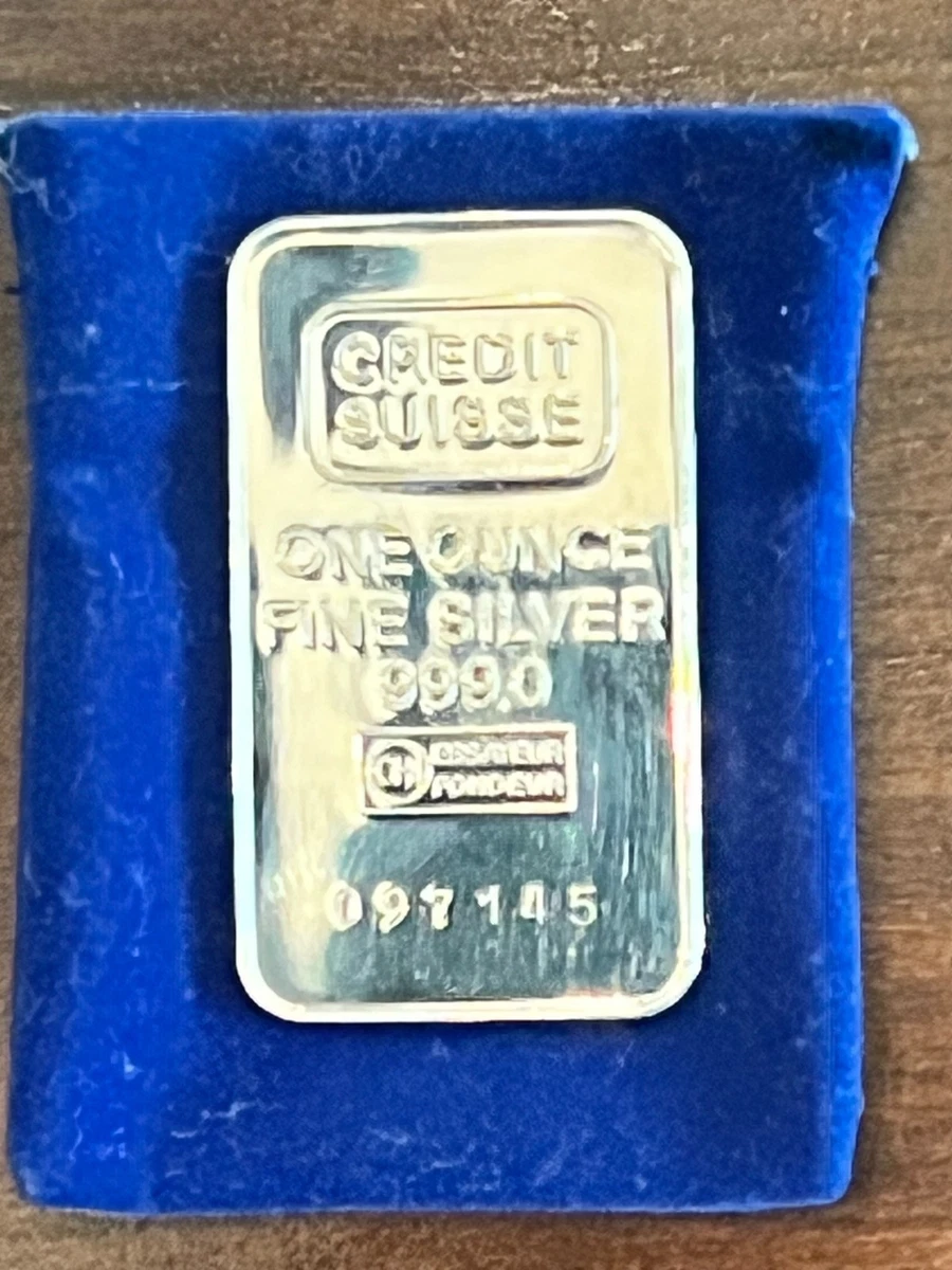 Credit Suisse Silver Bullions for sale | eBay
