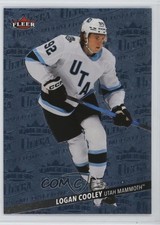 2025-26 Upper Deck Fleer Ultra Medallions Platinum /100 Logan Cooley #M-13 1tm8