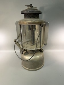 COLEMAN quick lite oil Lamp Co. Pyrex lantern vintage antique !!