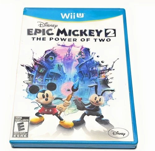 Epic Mickey 2 the Power of Two - Nintendo Wii U - CIB - Tested