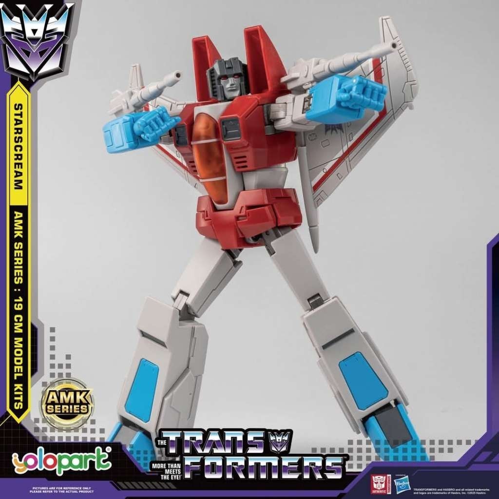 Kit modèle Yolopark Transformers Generation One amk Starscream