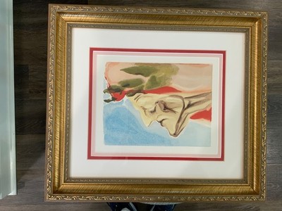 Salvatore Dali Divine comedy Dante s New Doubt. 17x20