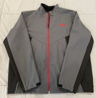 Mens The North Face TNF Gray Apex Bionic Chromium Outdoor Jacket XXL