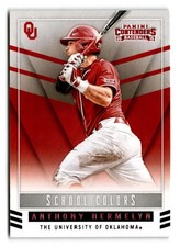 2015 Anthony Hermelyn Panini Contenders School Colors Rookie - Oklahoma Sooners