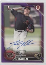 2016 Bowman Retail Prospect Purple 103/250 Johnny Omahen John #PA-JO Auto 0w8
