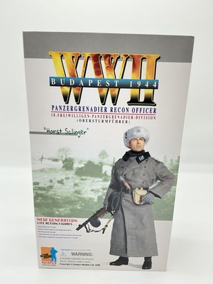 Dragon 1/6 WWII Panzergrenadier Recon Officer HORST SALINGER 1944