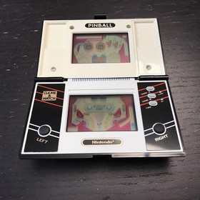 Nintendo Game And Watch Pocketsize Pinball PB-59 Rare Box Variant Collector