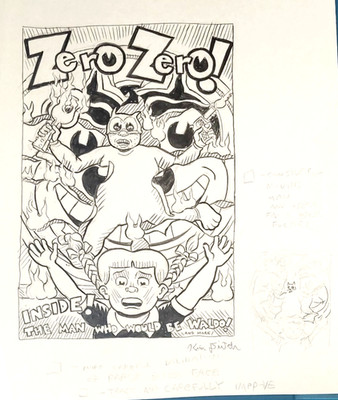 Kim DEITCH~ ZERO ZERO #21 Cover ~Underground~1997