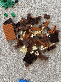 LEGO Minecraft The Fortress 21127 Incomplete With Extra Pieces From Other Sets