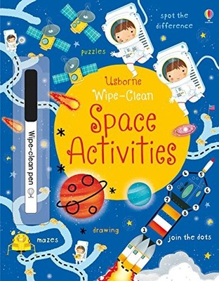 WIPE-CLEAN SPACE ACTIVITIES (WIPE-CLEAN ACTIVITIES) By Kirsteen Robson EXCELLENT