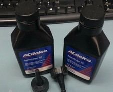 2- Botellas de aceite para supercharger GM original 12345982 Kit de cambio Eaton