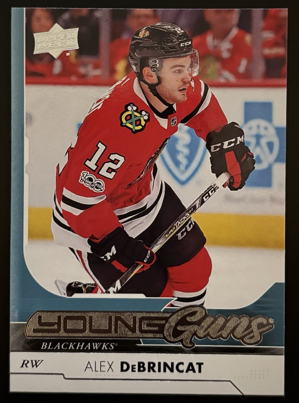2017-18 UPPER DECK SERIES 1 YOUNG GUNS ROOKIE RC ALEX DEBRINCAT #221 FREE SHIP