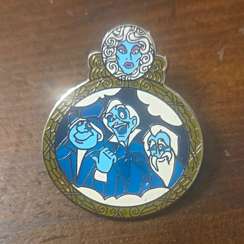 Disney Haunted Mansion Hitchhiking Ghosts Pin, Official Single 2016