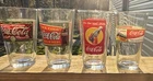 Coca-Cola Vintage Advertising Glasses Set of 4
