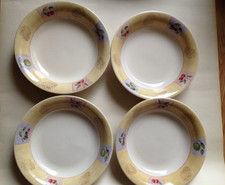 4 Wild Fruits Vintage M&S Marks & Spencer’s Pasta/Soup Bowls 8.3/4" dia