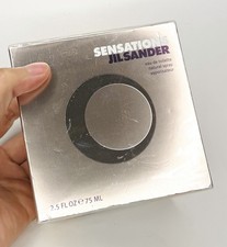 JIL SANDER SENSATIONS EAU DE TOILETTE NATURAL SPRAY 2.5 FL OZ / 75ML NIB SEALED