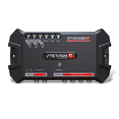 Stetsom STX 2436 BT DSP Bluetooth ( Version 2022) Complete Digital Signal