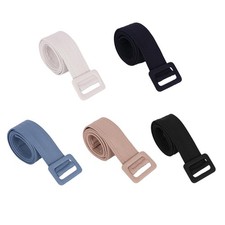 Trench Coat Belt Supplies Creative with Buckle Fashion Wide Waistband for