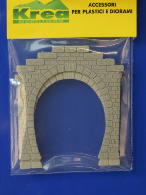 Busch 8841 N, TT Tunnel portale a 2 bini, modello finito