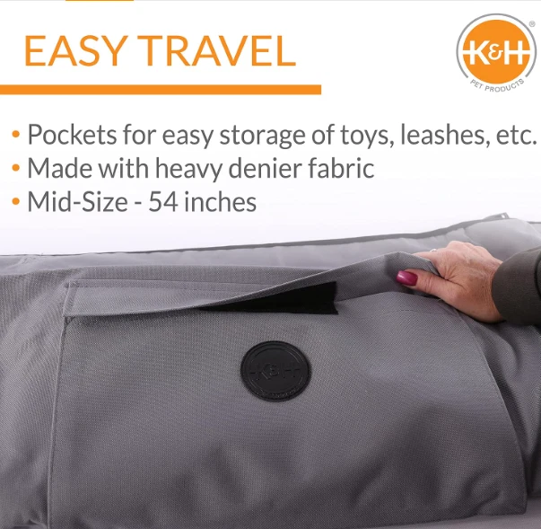 K&H Pet Products Quilted Cargo Pet Cover & Protector - Gray - Image 4 of 4