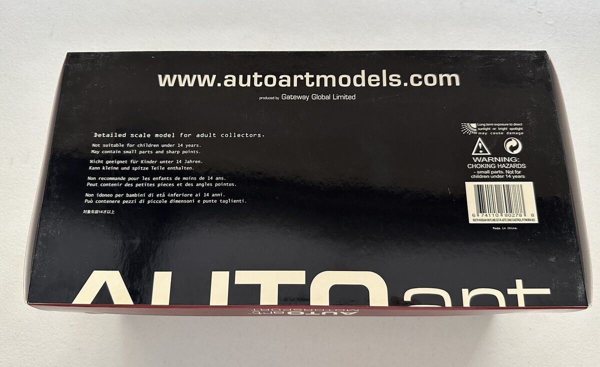 AUTOART ✨ 1:18 NISSAN SKYLINE R34 GTR Castrol/Pitwork #23 AUTOART ✨ 1:18 NISSAN SKYLINE R34 GTR Castrol/Pitwork #23