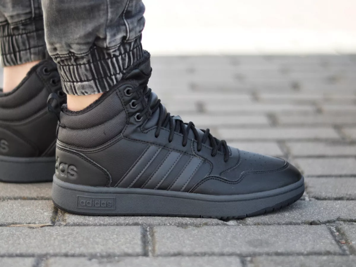 Adidas Hoops 3.0 MID WTR GW6421 Men's Sneakers | eBay