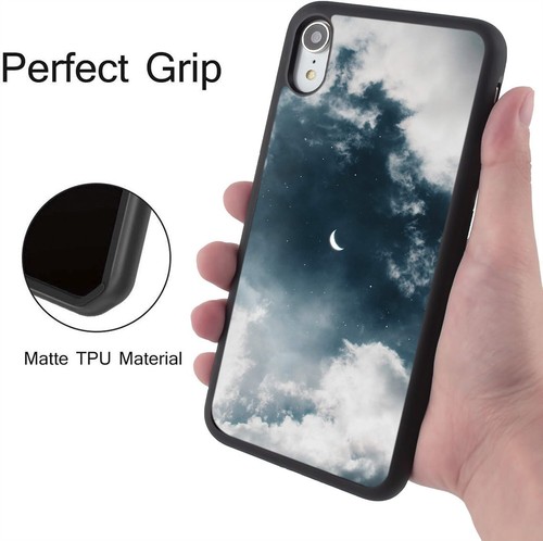 For iPhone 11 12 13 14 15 Pro Max Plus Twilight Moon in Clouds Covers - Picture 118 of 240