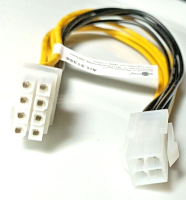 PCi-E PCIe Stromkabel Kabel Adapter 4 Pin P4 Buchse 8 P Stecker ATX ATX12  