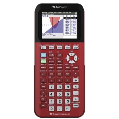 Texas Instruments TI-84 Plus CE Python Enhanced Graphing Calculator - Red- NEW
