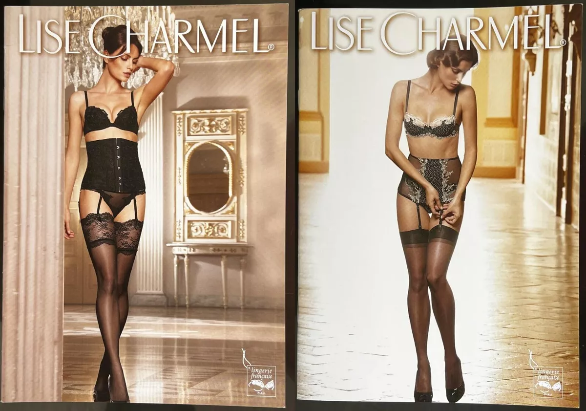 FRENCH LINGERIE LISE CHARMEL CATALOG 2012 FASHION MODEL WOMAN SEXY